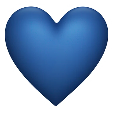 Blue night heart  sticker