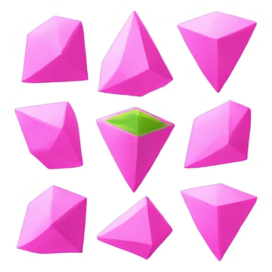 The Sims 4 plumbob pink sticker
