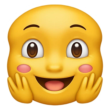 Emoji qui croque son doigt  sticker