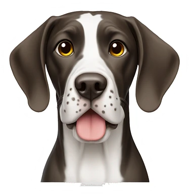 English pointer dog sticker