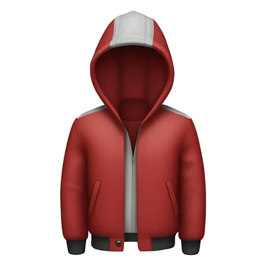 Cherry red jacket sticker