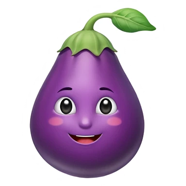 brinjal with small piece  sticker