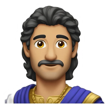 le roi mohamed 6 sticker