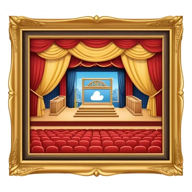 setting up a venue sticker