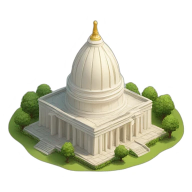 bahai temple sticker