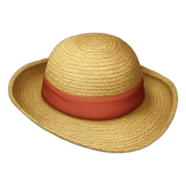 luffy's hat sticker