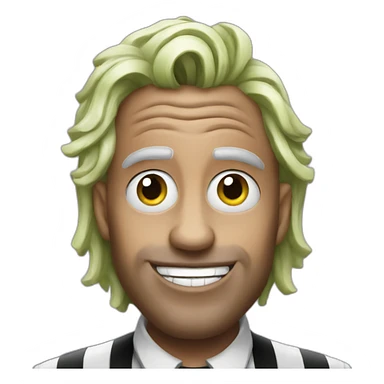 Beetle juice  sticker