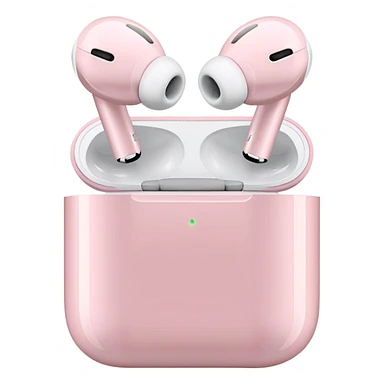 light pink apple airpod max sticker