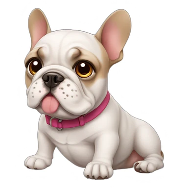 frenchie bulldog sticker