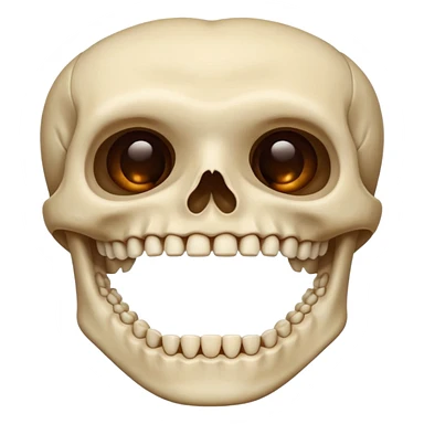 A jaw. Just a jaw, like the body part.  sticker