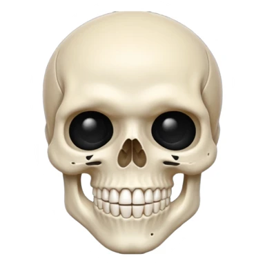 Pregnant skull man emoji sticker