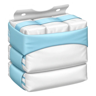 disposable diaper sticker