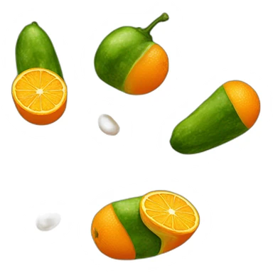 orange-pickle sticker