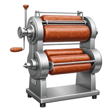 sausage making machine sticker