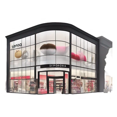 Front building of Sephora  sticker