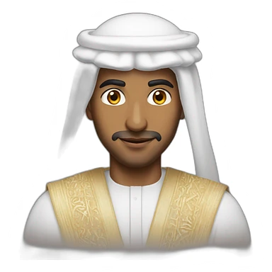 Saudi man najran sticker