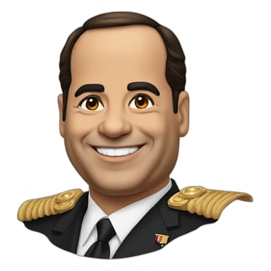 president al sisi happy sticker