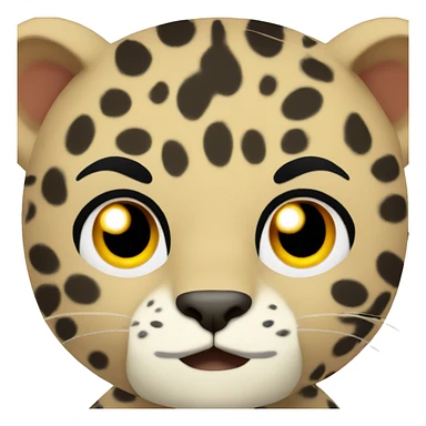 leopard judoka sticker