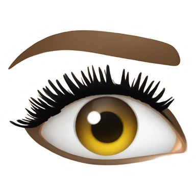 eyelash extensions  sticker