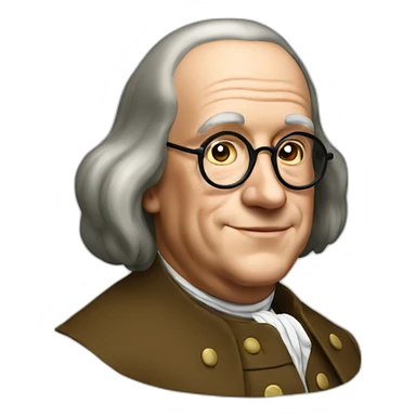 Ben Franklin sticker