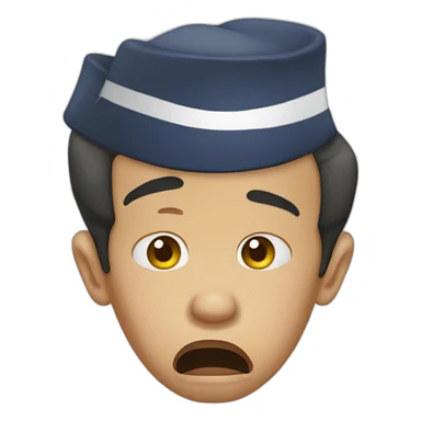 crying president Jokowi sticker