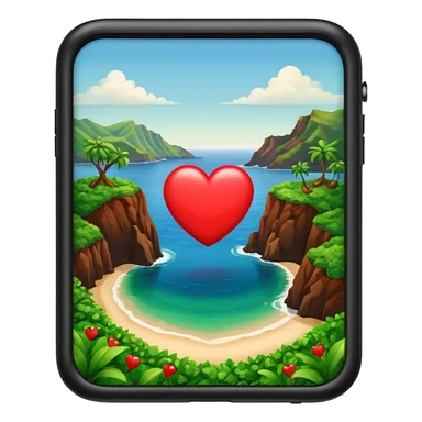 Emoji iphone madeira sticker