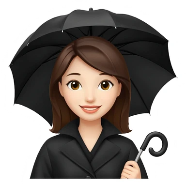 HOLDİNG UMBRELLA WOMAN sticker