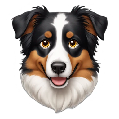 Australian Shepherd hell gefleckt sticker