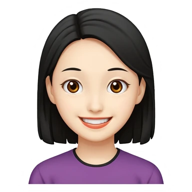 Momo Yaoyorozu smile sticker