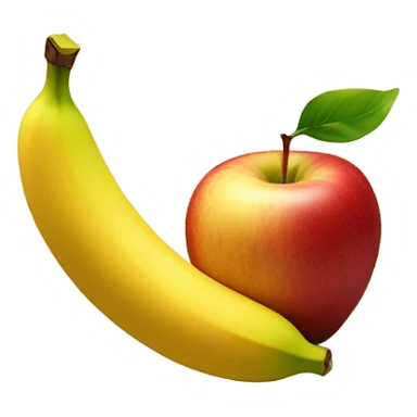 banana manzana sticker