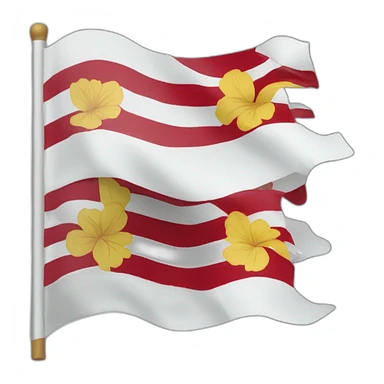 drapeau de la région Bretagne sticker