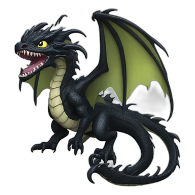 venom symbiont dragon sticker