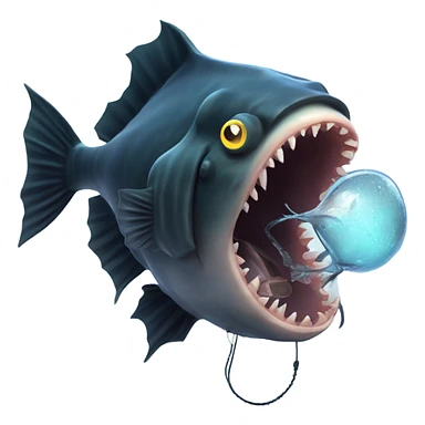 Anglerfish sticker