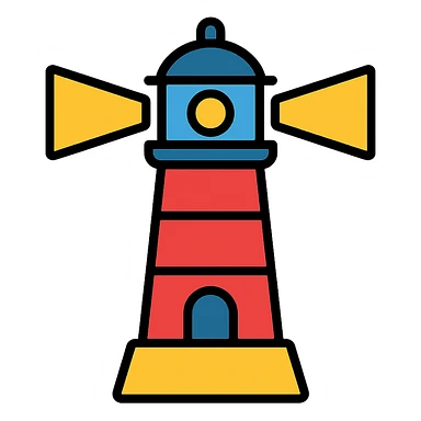lighthouse sticker