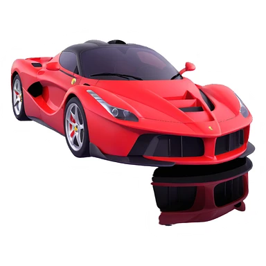 LaFerrari supercar sticker