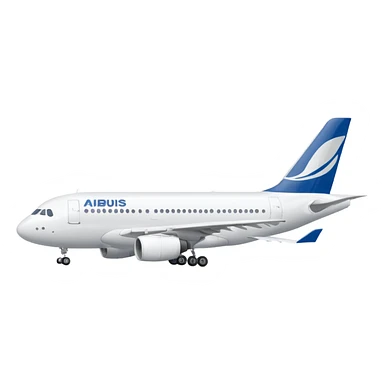 make the Airbus A318 blank text and the tail logo dissapear pls and the tail logo must be just a blank white colored nothing thing sticker