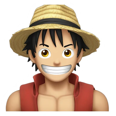 Luffy like sticker