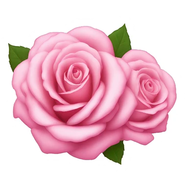 pink roses sticker