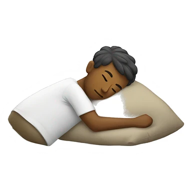 person resting sticker