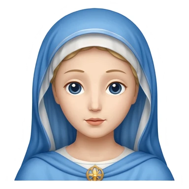 virgin mary sticker