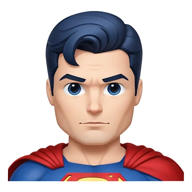 fat superman sticker