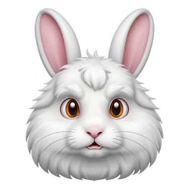 Rabit mogging sticker