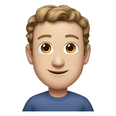 facebook CEO Mark Zuckerberg sticker