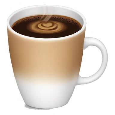 a fancy hot coffee sticker