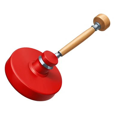 sink plunger sticker
