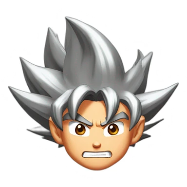 Goku from dragon ball z sticker