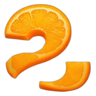 9 LETTER orange sticker