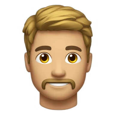 Homme musclé sticker