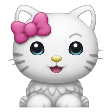 Hello kitti sticker