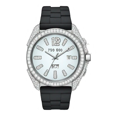 Diamond watch sticker